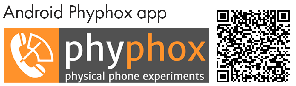 Android phyphox app QR code