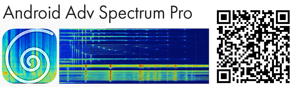 Android Advanced Spectrum Analyzer Pro app QR code banner