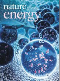 Nature Energy journal cover