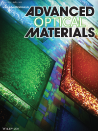 Advanced Optical Materials journal cover