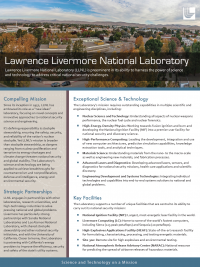 LLNL Read-Ahead Material