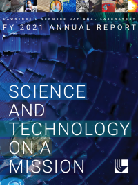 LLNL FY21 Annual Report cover