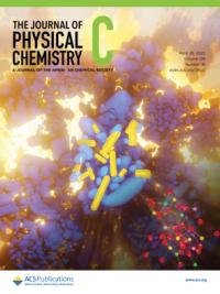 Journal of Physical Cehmistry cover with  multicolored abstract shapes