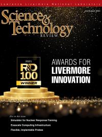 Science & Technology Review cover with R&D 100 award logo