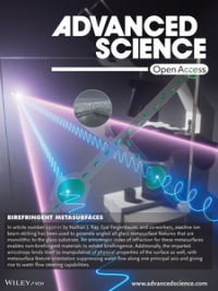 August 2023 issue of Advanced Science