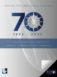 LLNL FY22 Annual Report cover