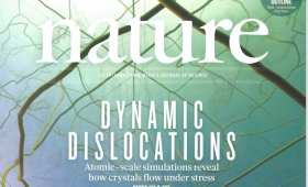 Nature Cover "Dynamic Dislocations"