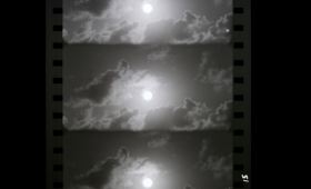 Stills from film of nuclear test