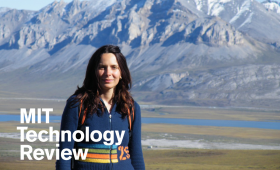 Ivana Cvijanovic with mountain backdrop