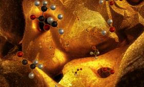Nanoporous gold structure