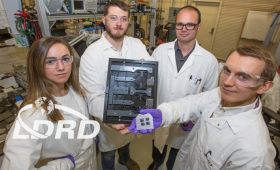 Scientists hold 3D-printed device