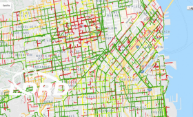 Map of San Francisco electricity grid