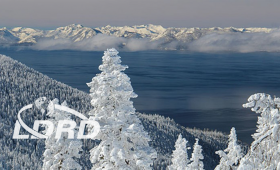 Lake Tahoe in winter