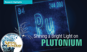 Image of periodic table symbol of plutonium