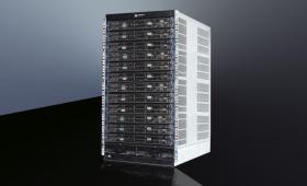 Racks of network devices