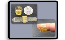 Lawrence Livermore National Laboratory and Meta researchers demonstrated a new kind of 3D-printed material that can “translate” text messages to braille on-the-fly by filling the device with air at strategic points.