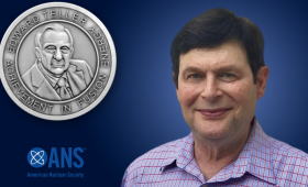 LLNL physicist Nino Landen has received a 2023 Edward Teller Award, which comes with an engraved silver medal.