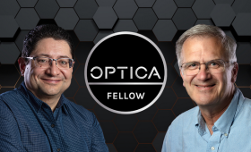 Image of Jean Michel Di Nicola and Peter “Jeff” Wisoff and OPTIMA logo