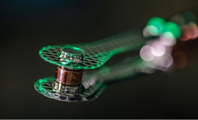 In inertial confinement fusion experiments, lasers at Lawrence Livermore National Laboratory’s National Ignition Facility focus on a tiny fuel capsule suspended inside a cylindrical x-ray oven called a hohlraum.