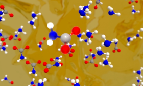 A machine-learning potential derived from first-principles calculations unveils the intricate mechanisms of CO2 capture in liquid ammonia.