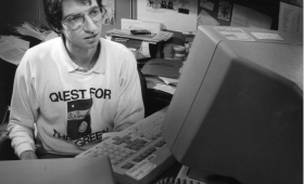 LLNL's Russell Brand in 1989. 