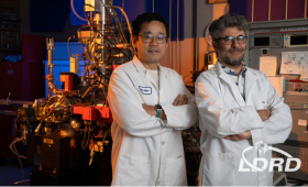 Wei Li and Xavier Mayali used the NanoSims to measure nitrogen incorporation and exchange at single cell resolution of harmful algal blooms from Lake Erie.