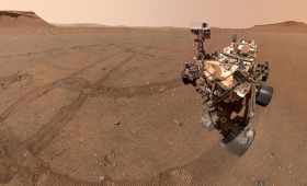 NASA’s Perseverance Mars rover took a selfie with samples it is collecting from Mars. These samples are critical for understanding the planet’s evolution.