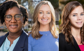 Tomi Akindele, Holly Carlton and Kelli Humbird were awarded the Presidential Early Career Award for Scientists and Engineers by President Biden. 