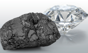 LLNL researchers created molecular dynamics simulations to explain why either graphite or diamond forms when carbon crystallizes.