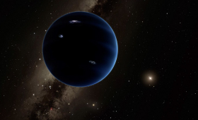 Artist rendition of Planet X (or Planet 9).