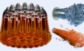 Researchers used Lawrence Livermore National Laboratory’s exascale supercomputer El Capitan to perform the largest fluid dynamics simulation ever — surpassing one quadrillion degrees of freedom in a single computational fluid dynamics problem. The team focused the effort on rocket–rocket plume interactions, achieving better than 500 trillion grid points, or 500 quadrillion degrees of freedom, in simulating the turbulent exhaust flow generated by many rocket engines firing simultaneously.
