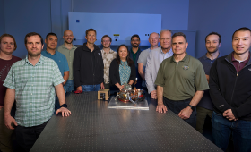 LLNL’s advanced optics system for Ocula, featuring the Lab’s state-of-the-art monolithic telescope, will capture high-resolution ultraviolet and visible images of the lunar surface onboard Firefly’s Elytra spacecraft in lunar orbit. 