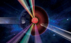 Experiments at the National Ignition Facility used direct laser-driven compression of iron to pressure-temperature conditions relevant to Earth’s inner core, with x-ray radiography and VISAR diagnostics.