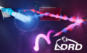 With specialized beamsplitters and precision freeform optics, scientists have generated a novel high-intensity laser that rotates like a spring.