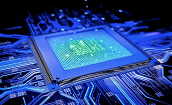 artist rendering of computer chip